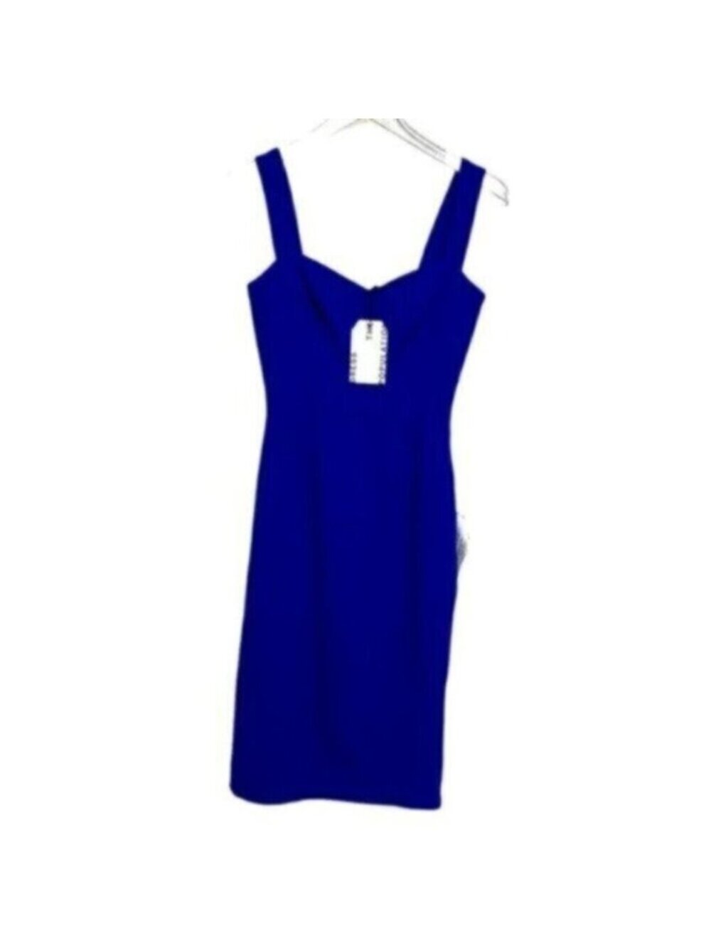 NWT Dress The Population | Nicole Electric Blue Sheath Cocktail Dress Size XS - Picture 10 of 15